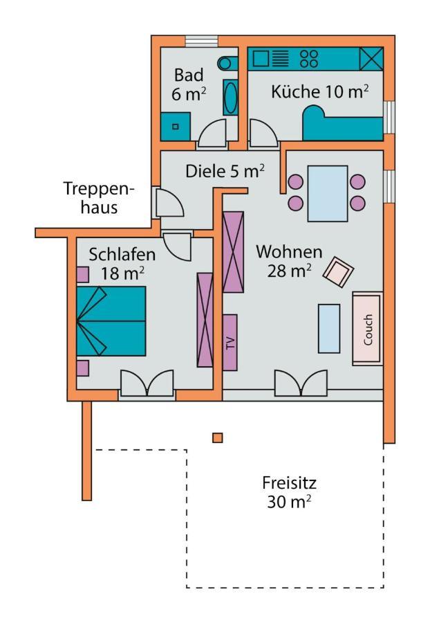 Ferienwohnung Kuckucksnest Lahr  Dış mekan fotoğraf